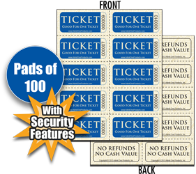 ticket sheets