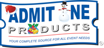 Wristbands, Event Ticket Printing, and more from Admit One Products