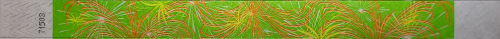 3/4&quot; Neon Fireworks Tyvek Wristbands