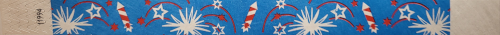 3/4&quot; Patriotic Fireworks Tyvek Wristbands