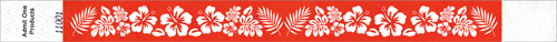 3/4&quot; Aloha Tyvek Wristbands