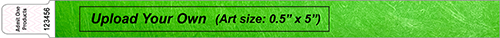 3/4&quot; Comfort-Fit Custom Tyvek Wristband Upload-Your-Own