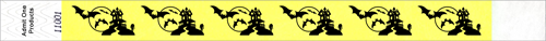 3/4&quot; Halloween Haunted House Tyvek Wristbands