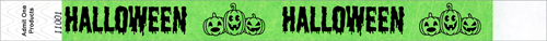 3/4&quot; Halloween Pumpkin Tyvek Wristbands