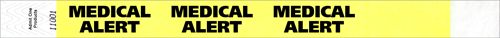 3/4&quot; MEDICAL ALERT Tyvek Wristbands