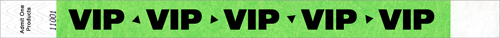 3/4&quot; VIP Triangles Tyvek Wristbands