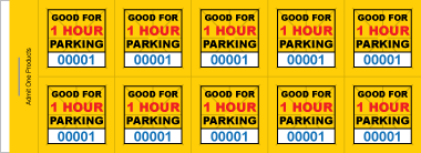 Validation Stamp Books - 1 hour