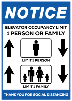10 in. x 14 in. Wall Decal ELV-10-3
